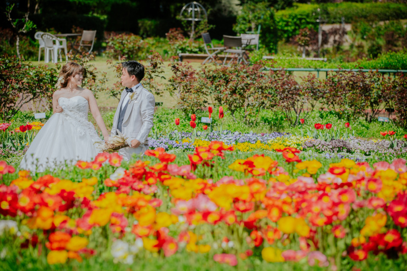 今だけ３万OFF！【福岡市植物園】全カットプラン（衣裳1着）新婦ヘアメイク＋着付＋衣裳小物＋髪飾り＋全データ150カット納品