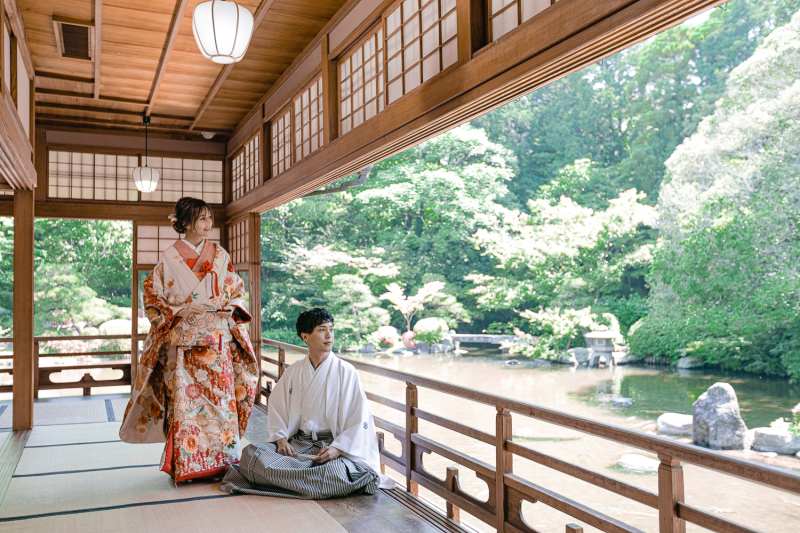 今だけ３万OFF！【友泉亭】和装フォトプラン（衣裳1着）新婦ヘアメイク＋着付＋衣裳小物＋髪飾り＋全データ150カット納品