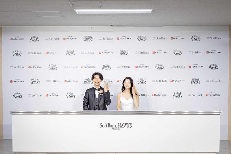 【福岡限定！憧れのドーム撮影が叶えられる！！】福岡PayPayドームロケーションフォトプラン（洋装1着）衣装ランクフリー