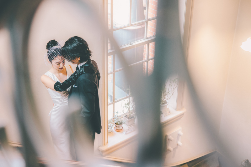 今だけ３万OFF！【赤煉瓦文化館】洋装フォトプラン（衣裳1着）新婦ヘアメイク＋着付＋衣裳小物＋髪飾り＋全データ150カット納品