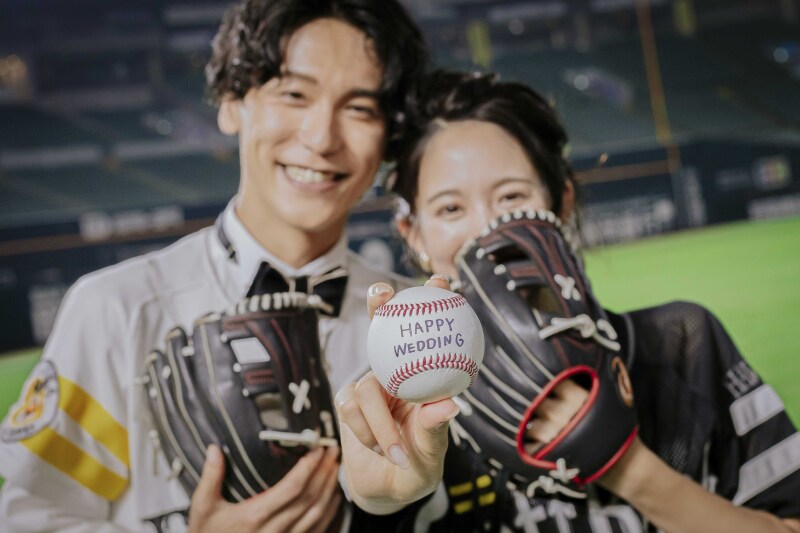 【福岡限定！憧れのドーム撮影が叶えられる！！】福岡PayPayドームロケーションフォトプラン（洋装1着）衣装ランクフリー