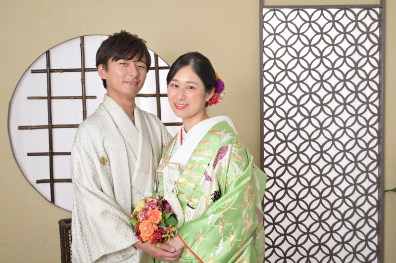 和装スタジオフォト2着プランで贅沢に撮影♪