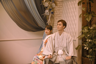 少しクールに大人っぽく撮影したい！和装スタジオ＆プチロケプランにて。
