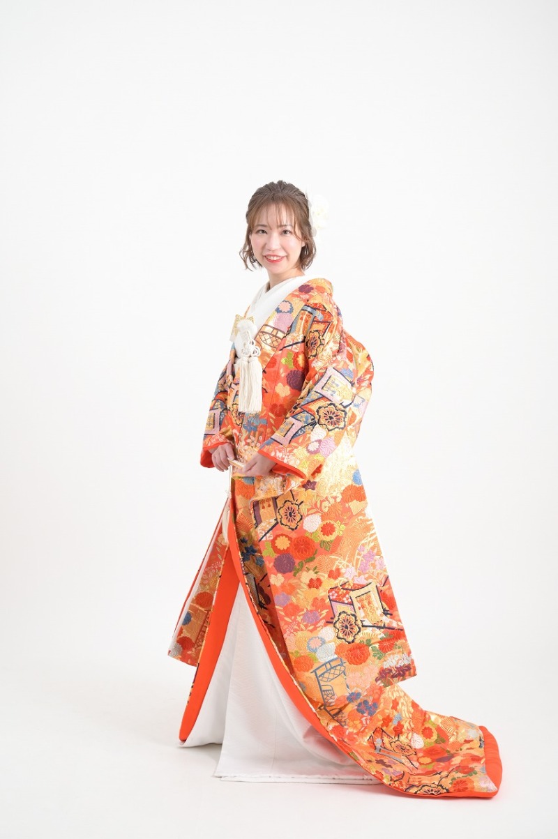 洋装の後は、和装撮影へ♪