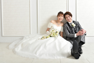 スタジオ洋装・和装撮影で楽しく！