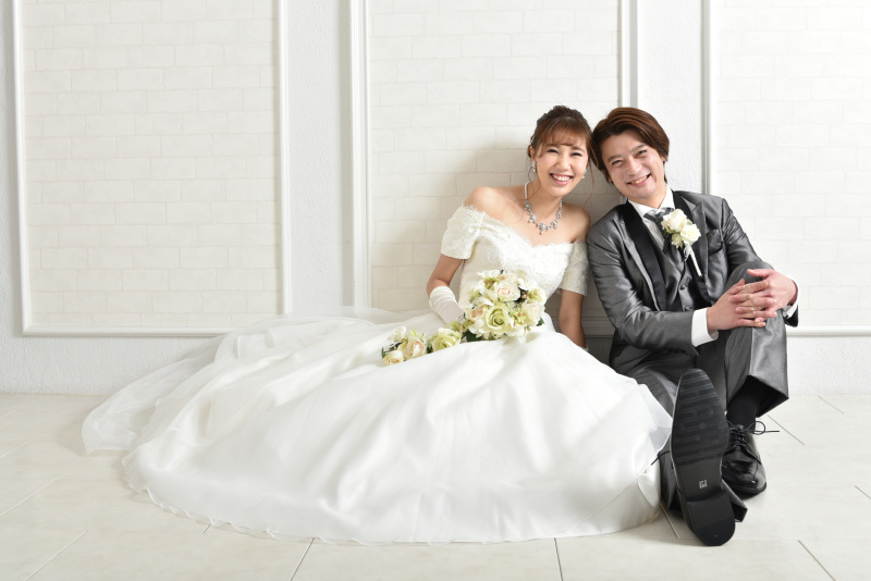 スタジオ洋装・和装撮影で楽しく!