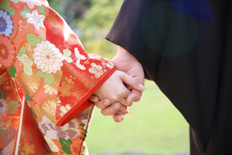 いつも通りの散歩風景を!