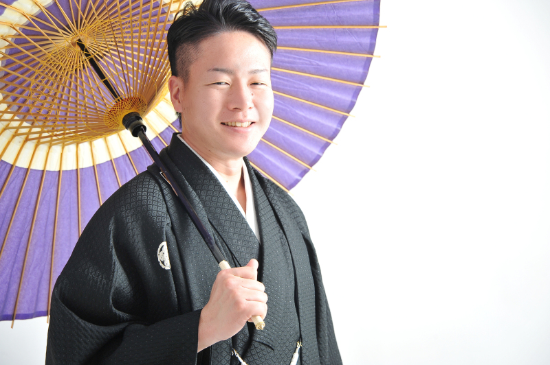 次の撮影は、和装にチェンジ!