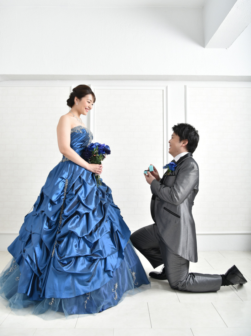 リクエストポーズのプロポーズシーン♪