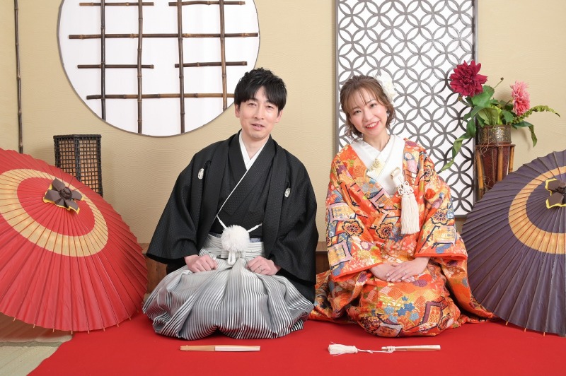 ご挨拶シーンはしっかりと♪