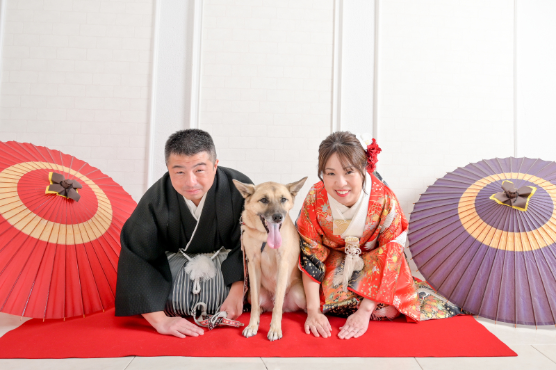 ご挨拶シーンだって一緒に!