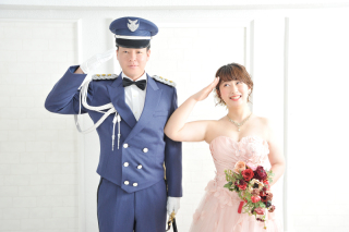 洋装和装スタジオフォトプランで前撮り！