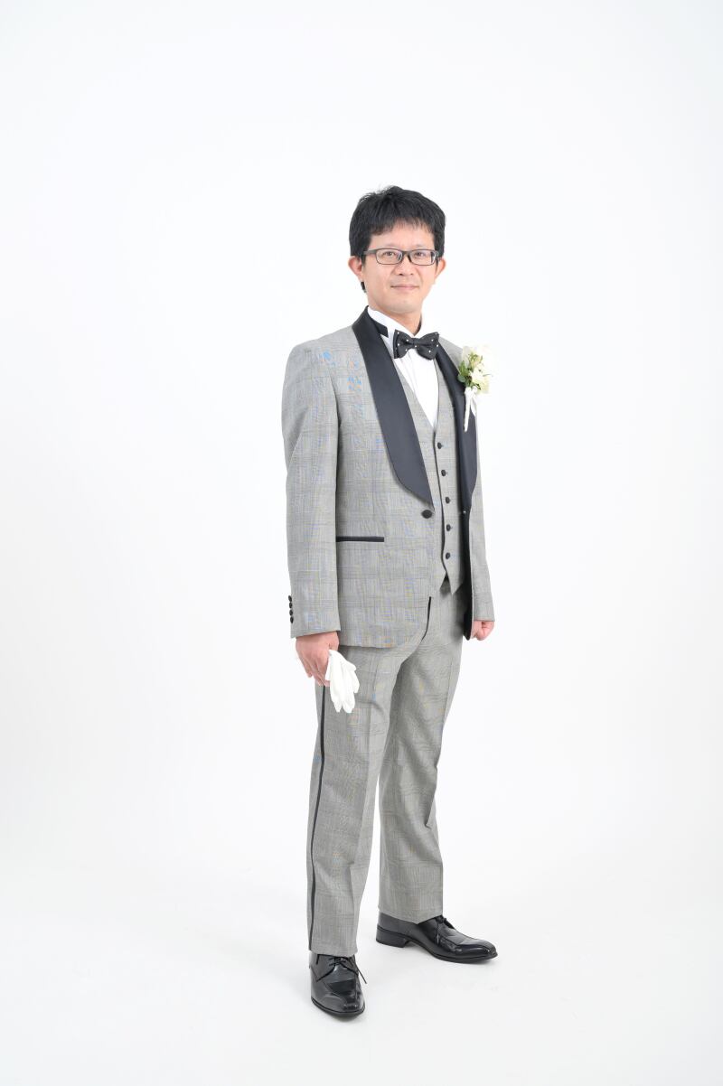 ご新郎様も衣裳をたのしみたい！