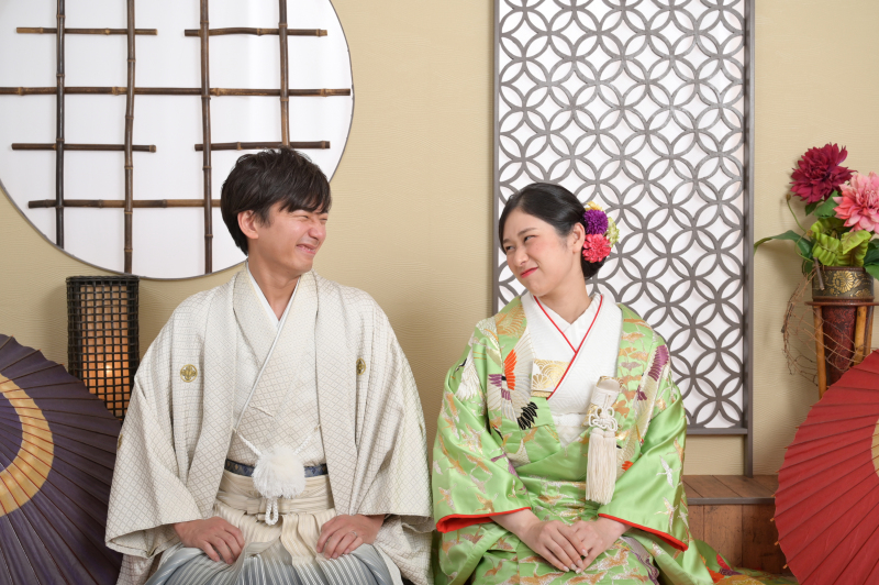 おふたりらしいショットを！