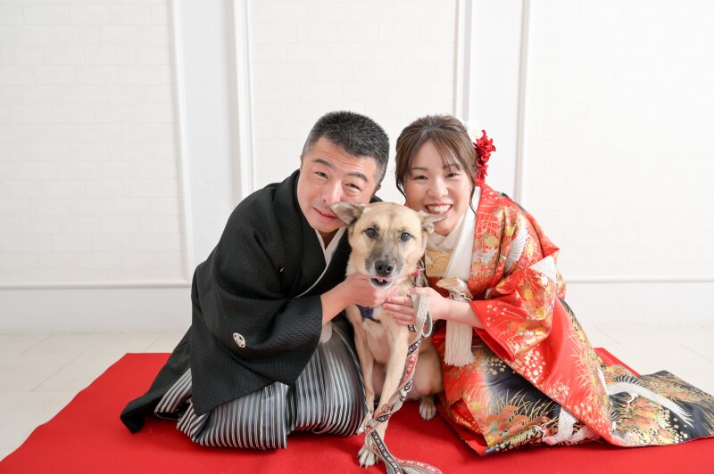 ペットだって、家族の一員♪記念撮影もご一緒に！