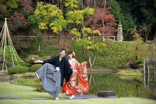 紅葉ロケ！肥後細川庭園