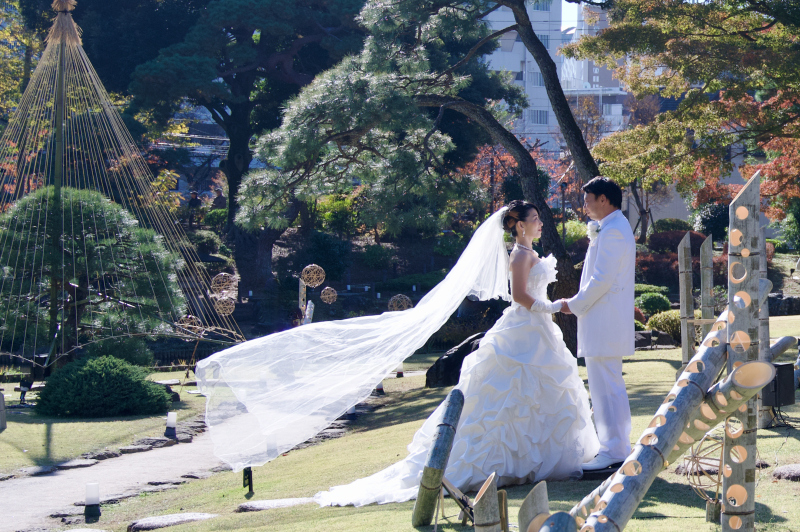 ウエディングサロンリーベルミースタジオ_人気スポットで撮影できる