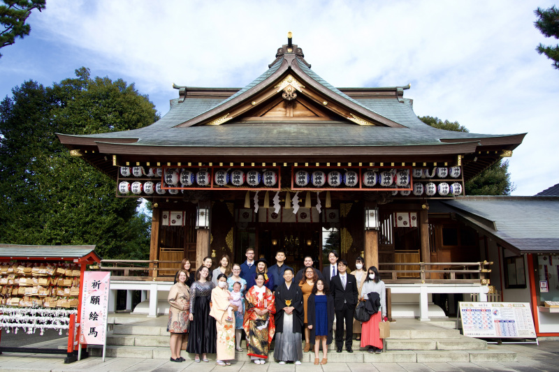 ウエディングサロンリーベルミースタジオ_家族・友人を撮影に呼べる