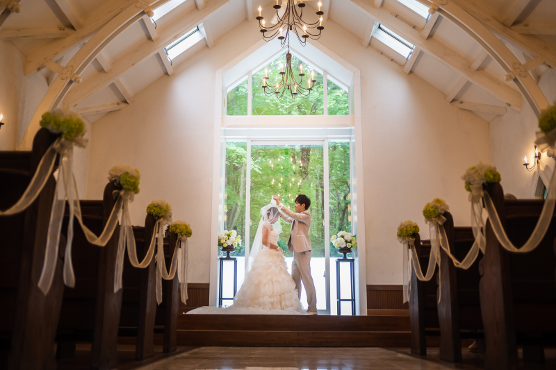 那須高原の人気ホテルで挙式＆フォトウエディング