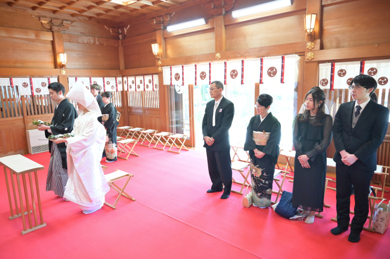 ウエディングサロンリーベルミースタジオ_家族・友人を撮影に呼べる