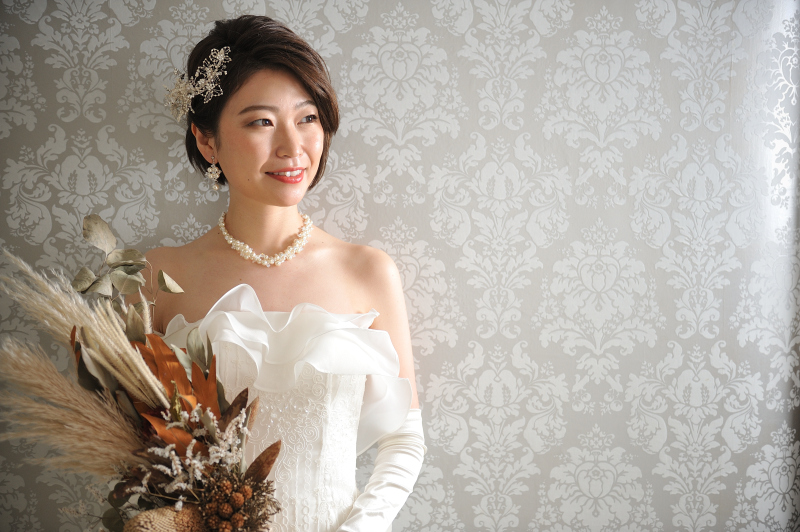 ウエディングサロンリーベルミースタジオ_ウエディングドレスが豊富