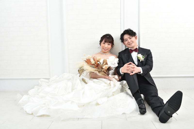 ご新郎のお持ち込み衣裳にも合わせてセレクトも！