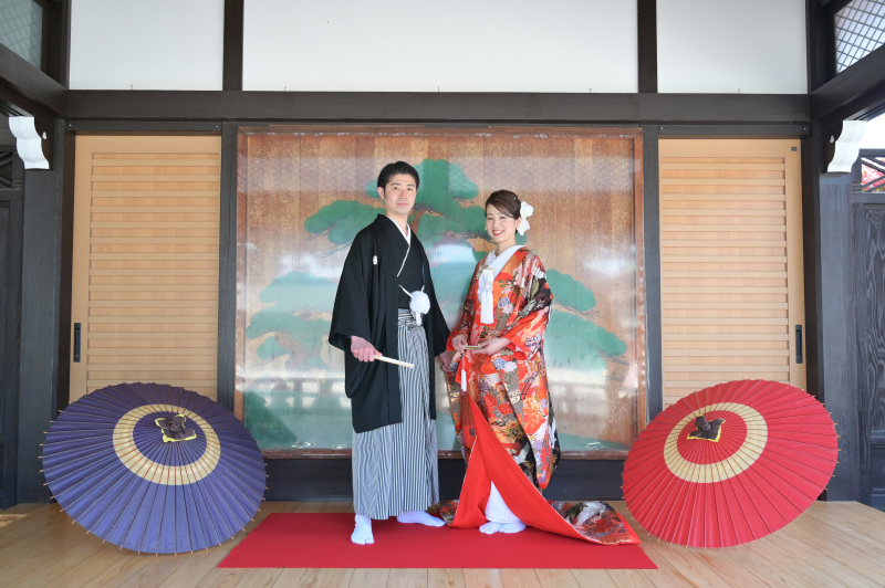 ウエディングサロンリーベルミースタジオ_神社・寺院で撮影できる