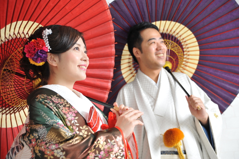 10月11月のお客様【和装】スタジオフォトプラン 打掛&紋服 安心衣裳差額なし♪ 全撮影データ70カット付き