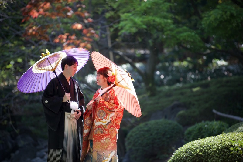 4月★春の桜フォトツアー♪【和装】ロケーションフォト　安心送迎車付き・太田黒公園（日本庭園）にて撮影　全データ100カット付き　