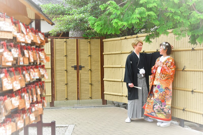 10・11月のお客様♪【和装】ロケーションフォト&沼袋氷川神社にて結婚奉告式付・打掛2着付・撮影プラン
