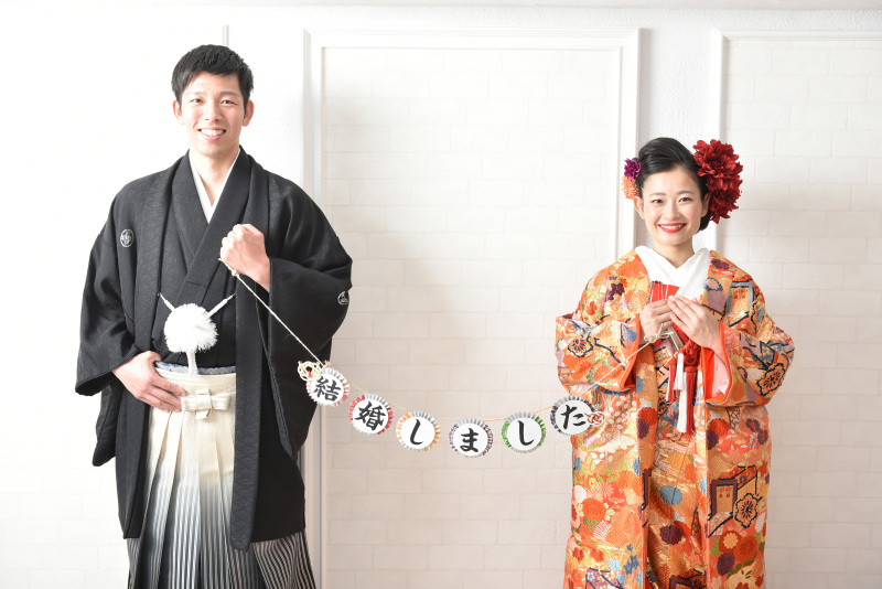 10月11月のお客様【和装】スタジオフォトプラン 打掛&紋服 安心衣裳差額なし♪ 全撮影データ70カット付き