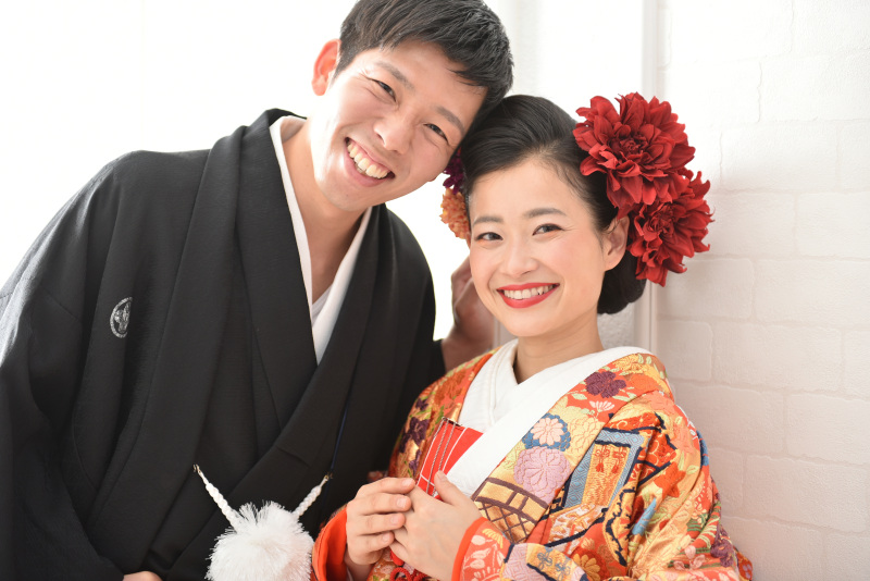 10月11月【和装&洋装】せっかくなら両方撮影したい!豪華プラン。衣裳差額なし♪スタジオフォトプラン 全データ140カット付き