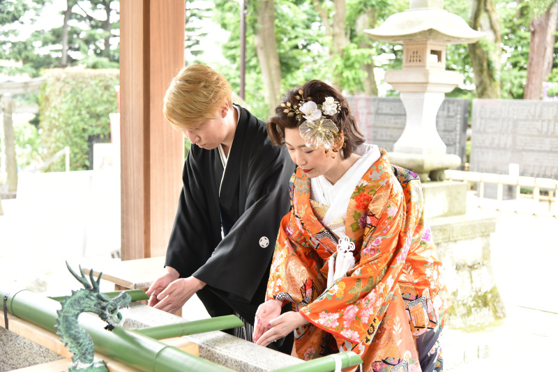 10・11月のお客様♪【和装】ロケーションフォト&沼袋氷川神社にて結婚奉告式付・打掛2着付・撮影プラン