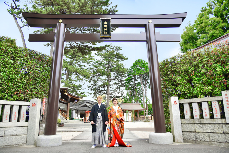 10・11月のお客様♪【和装】ロケーションフォト&沼袋氷川神社にて結婚奉告式付・打掛2着付・撮影プラン
