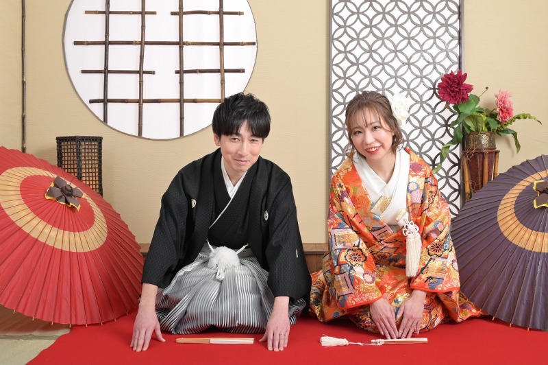 5・6月のお客様【和装】スタジオフォトプラン 打掛&紋服 安心衣裳差額なし♪ 全撮影データ70カット付き