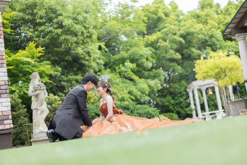 みどりいっぱいのガーデン撮影