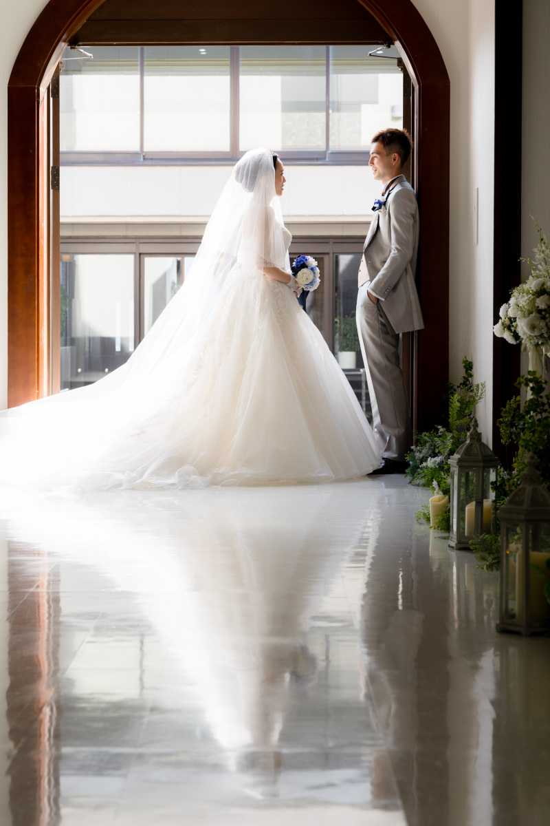 見つめ合うふたり