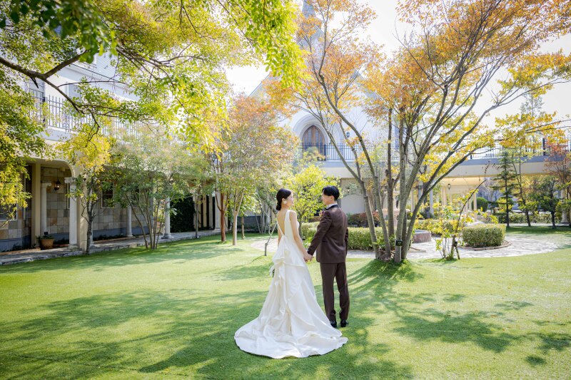 たくさんの木々に囲まれて