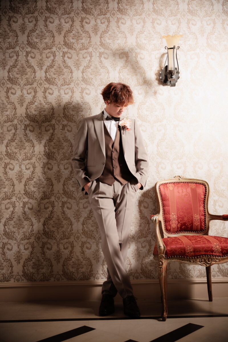 まるでモデルのような佇まい