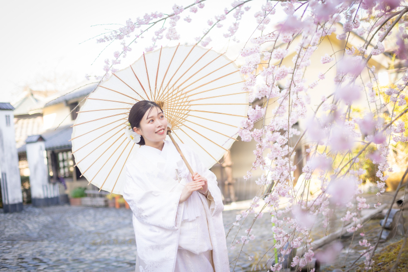 花嫁のソロショット