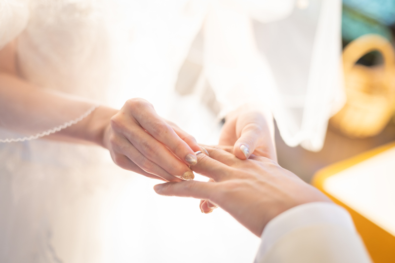 【チャペル挙式風撮影】チャペルでセレモニー風フォト&ウェディングフォト