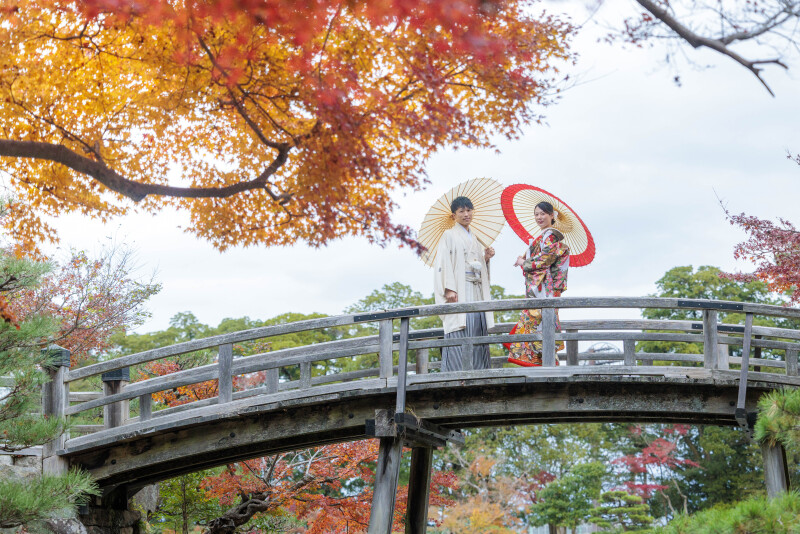 紅葉フォト受付開始。秋だけの特別ロケーションプラン