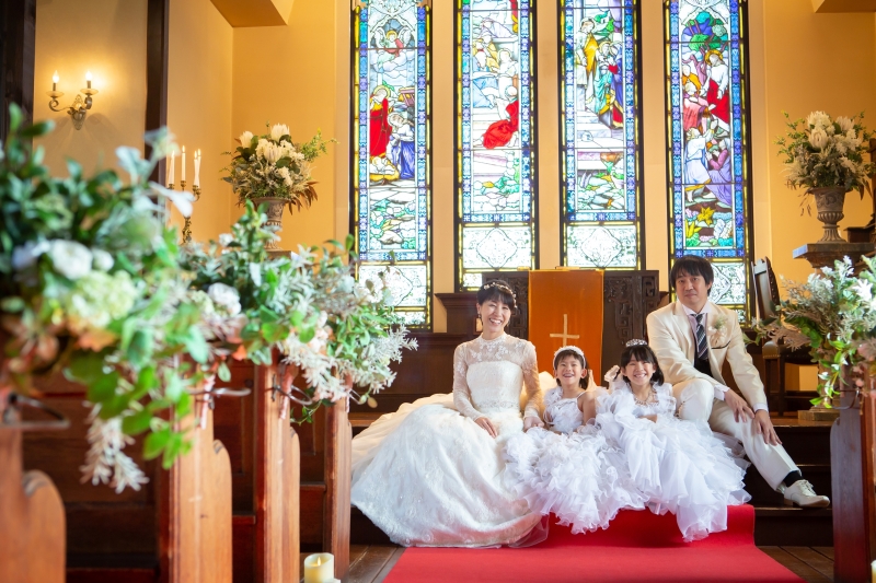 【大切な家族と一緒に】ファミリーフォトウエディングプラン