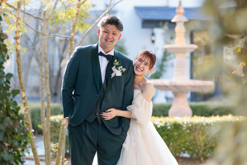 【輝く大きなステンドグラスに包まれて】チャペル+館内ロケ&ガーデン撮影《多彩なシーンで撮影できる♪》洋装1点(米原スタジオ)