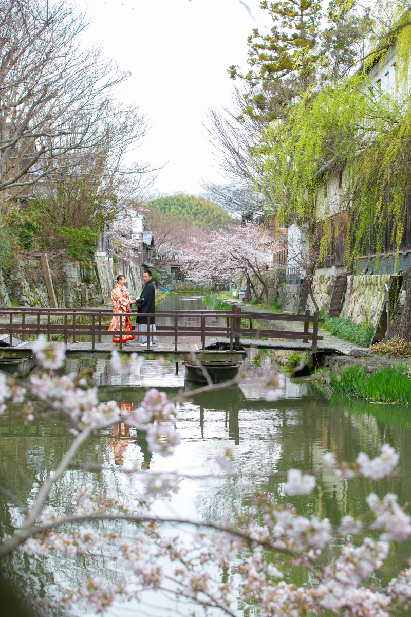 【八幡堀】和装1着ロケーションフォトプラン