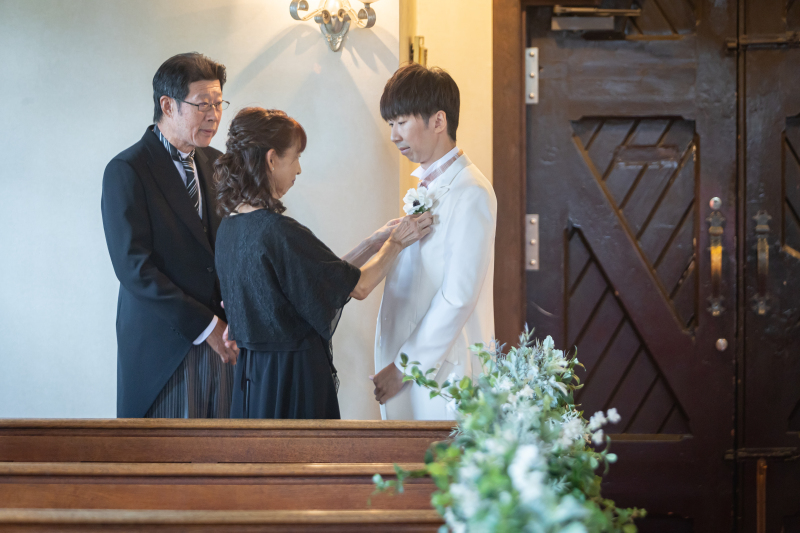 【チャペル挙式風撮影】チャペルでセレモニー風フォト&ウェディングフォト