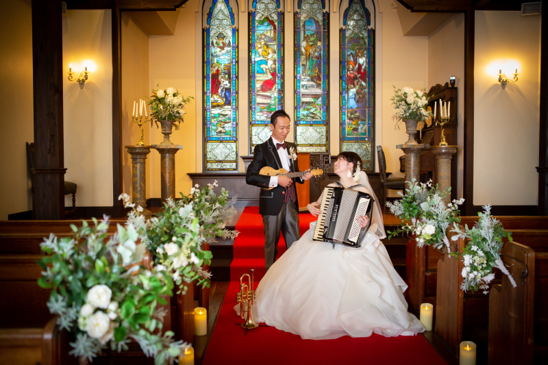 【洋装】チャペル・ガーデン撮影ドレス2着プラン◇100カットデータ付◇