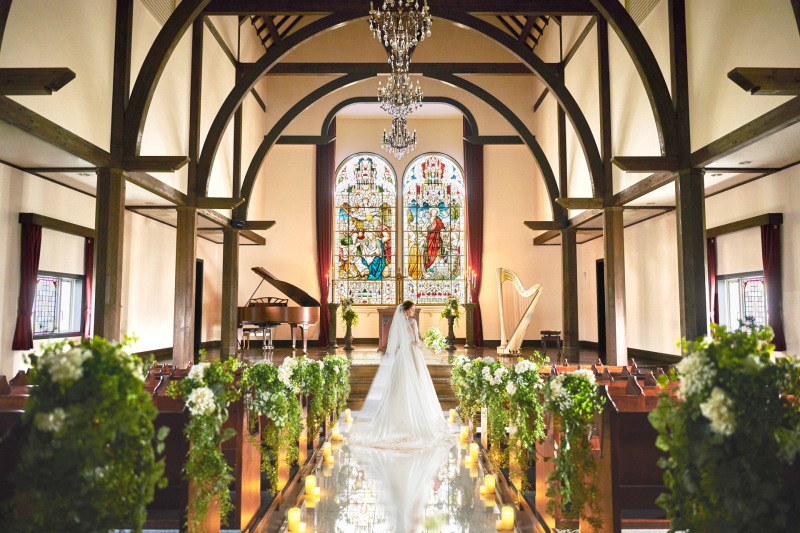 【5月末撮影まで】3万円OFF｜米原店光のチャペル＆ガーデン｜洋装1点・データプラン