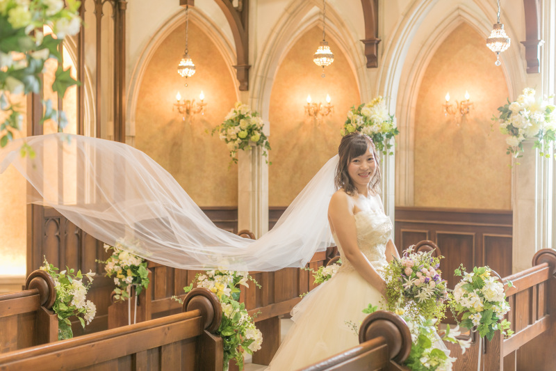 #新婦ソロショット