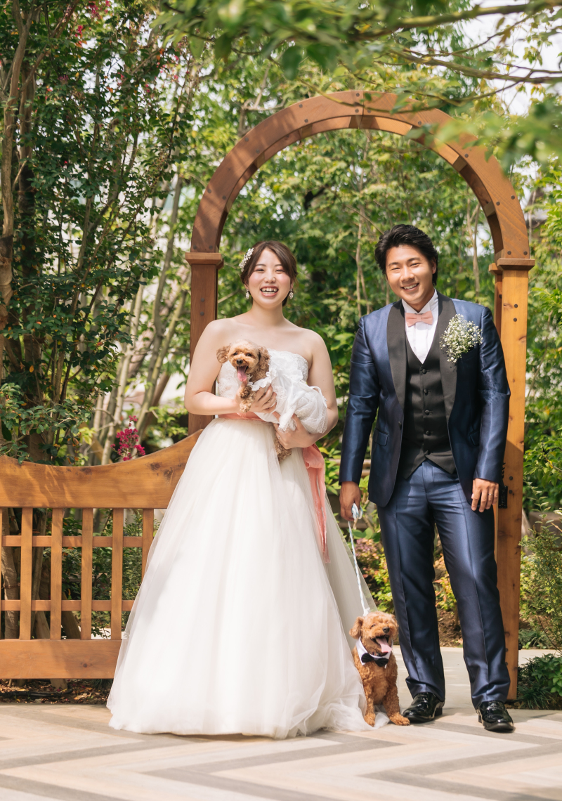 #わんちゃんと一緒